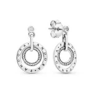 Pandora Silver Circle Earrings